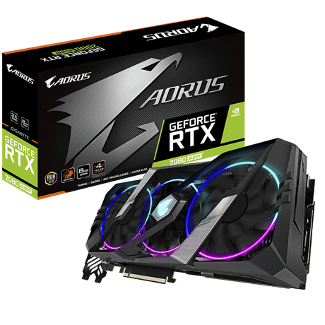 Card màn hình GIGABYTE AORUS GeForce RTX 2080 SUPER 8G (GV-N208SAORUS-8GC)